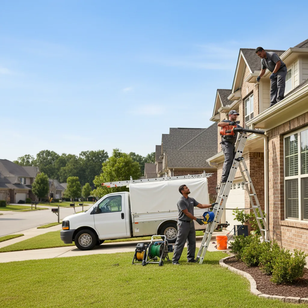 Home Gutter Service in Bloomingdale, IN near me